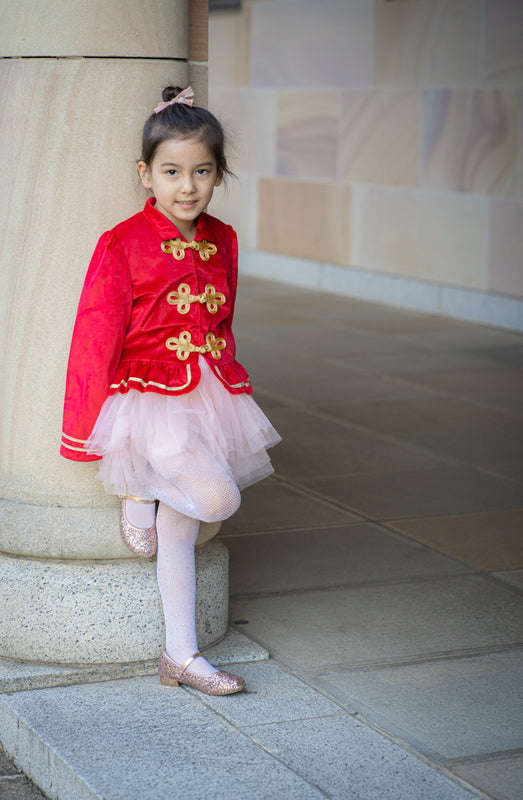 Red Toy Soldier Jacket