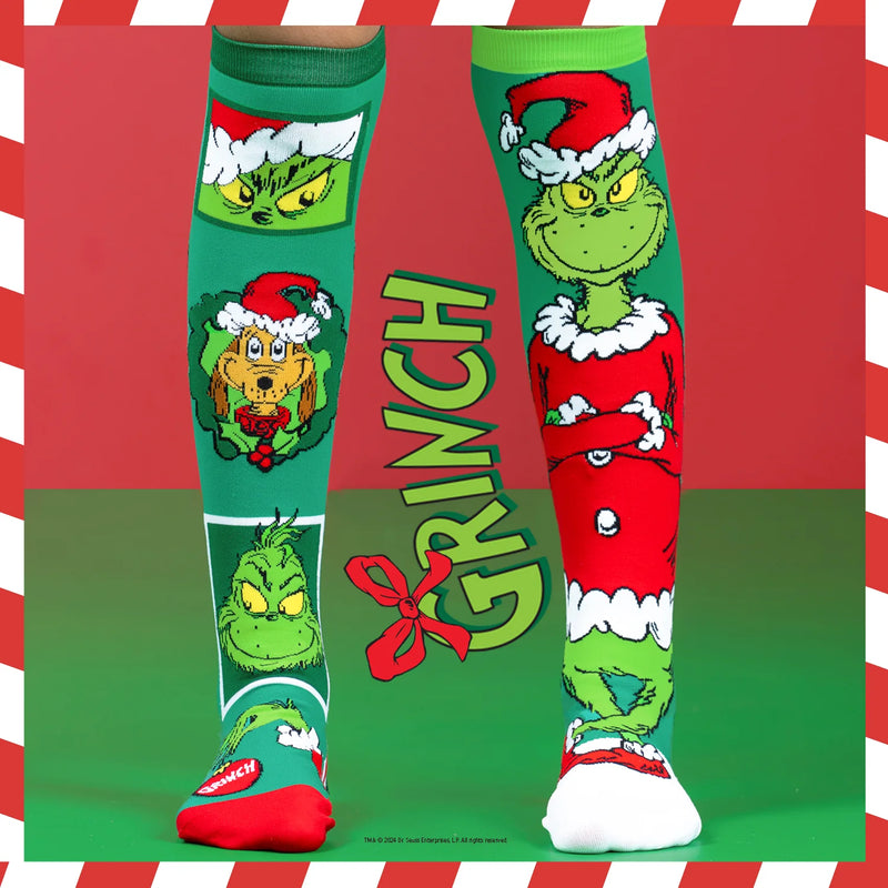 Merry Grinchmas Socks madmia