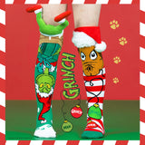 Grinch and The Chimney Christmas Socks