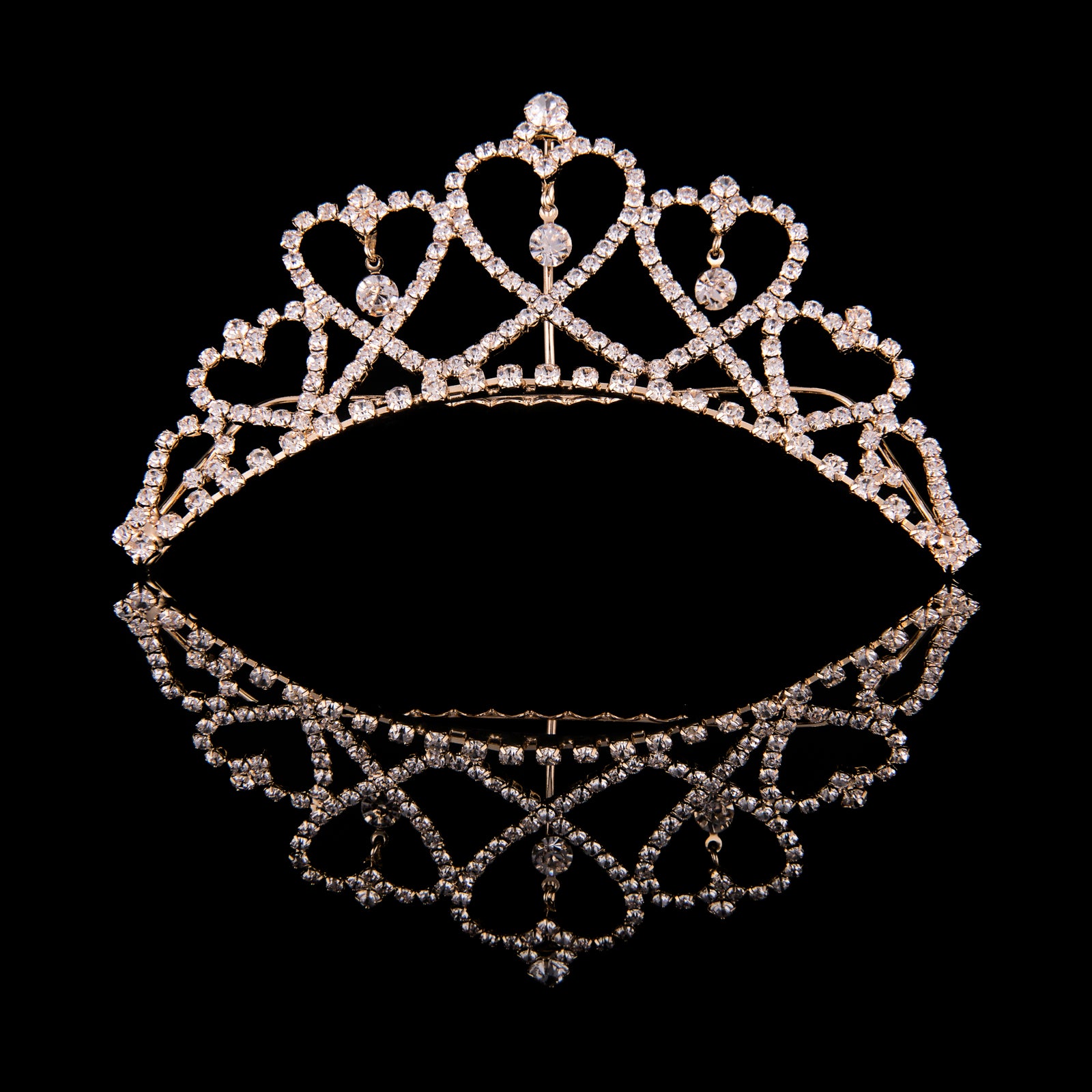 Medium Heart Tiara