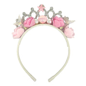 Mermaid Tail Headband pink poppy