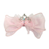 Rhinestone Crown Bow Hair Clip