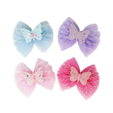 Glitter Butterfly Bow Hair Clip