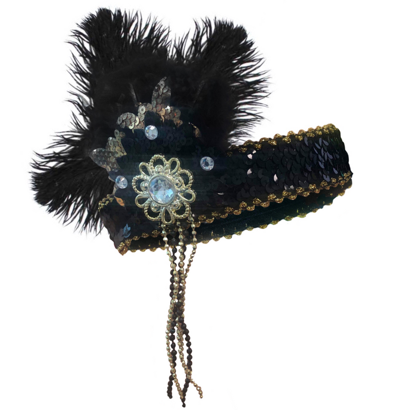 1920s flapper roaring 20s gangster headband