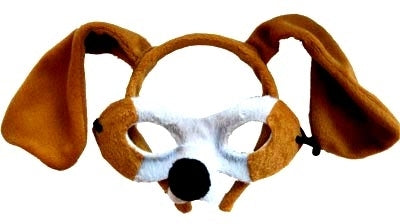 Dog mask & ears