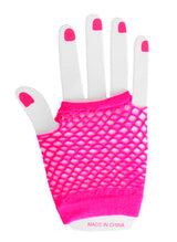 Short Fishnet Fingerless Gloves