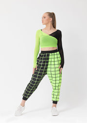Geo Print Unisex Harem Pants studio 7 dancewear costume