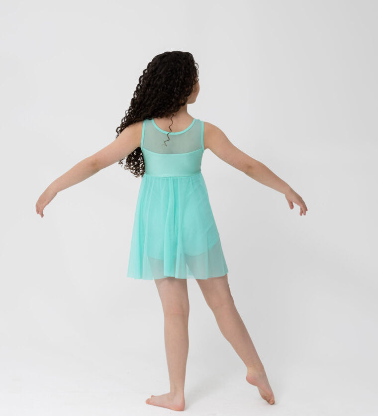 sequin lyrical dress girl dance costume
