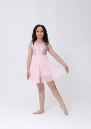sequin lyrical dress girl dance costume