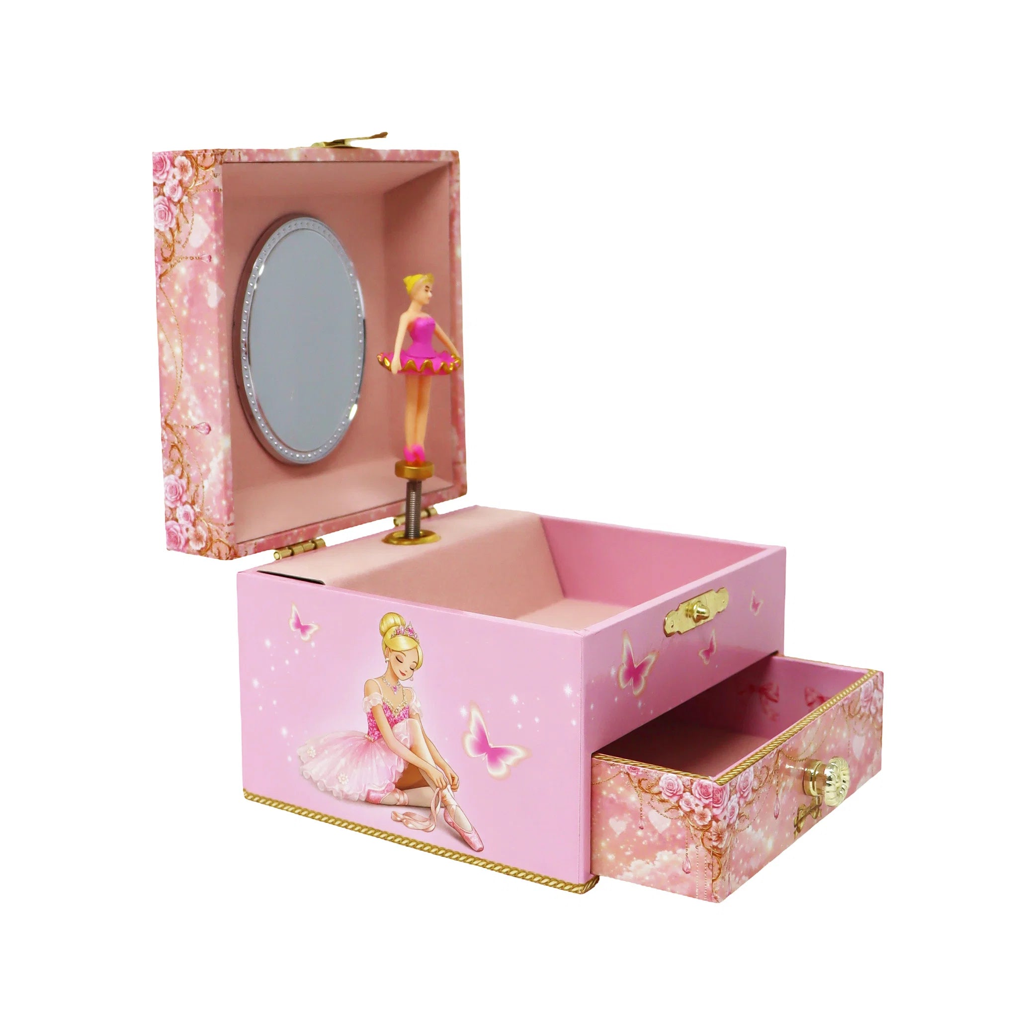 Ballerina Small Musical Jewellery Box