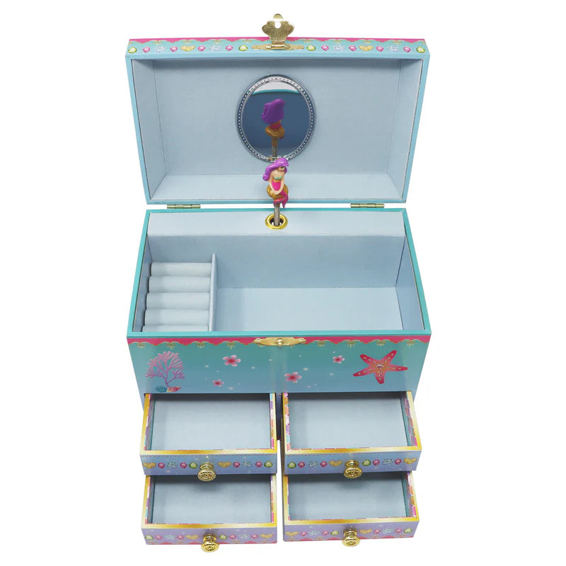 Shimmering Mermaid Medium Musical Jewellery  Box