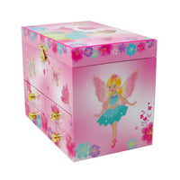 Fairy Butterfly Friends Medium Musical Jewellery Box