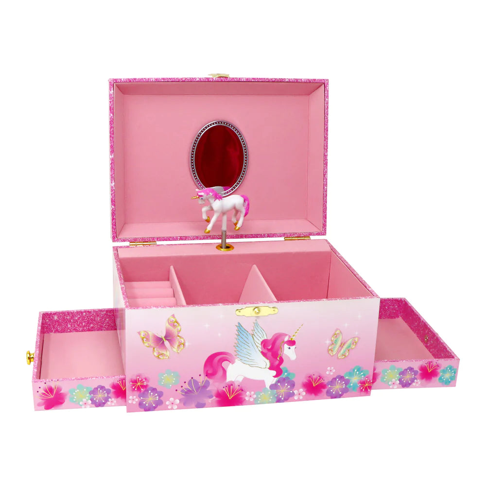 Unicorn Rainbow Luxury Music Box