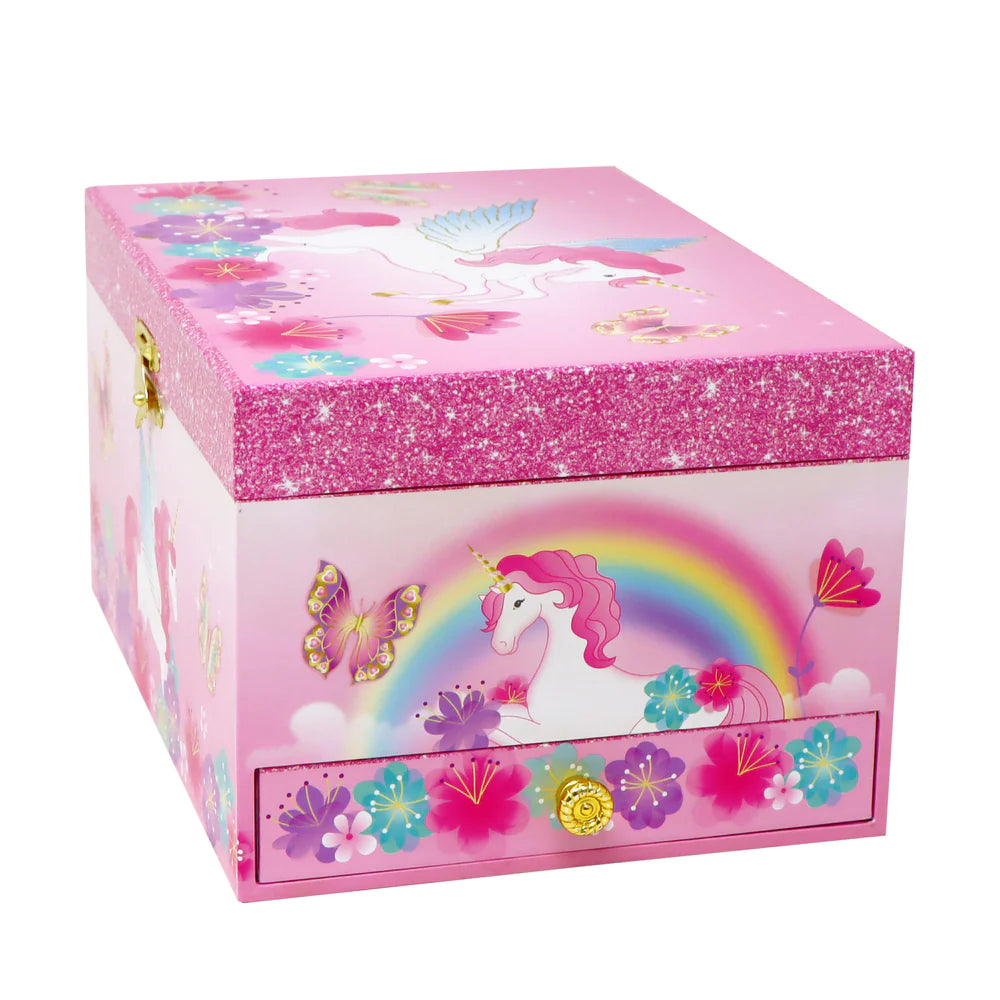 Unicorn Rainbow Luxury Music Box
