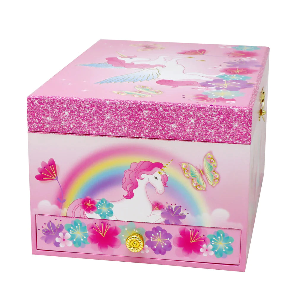 Unicorn Rainbow Luxury Music Box