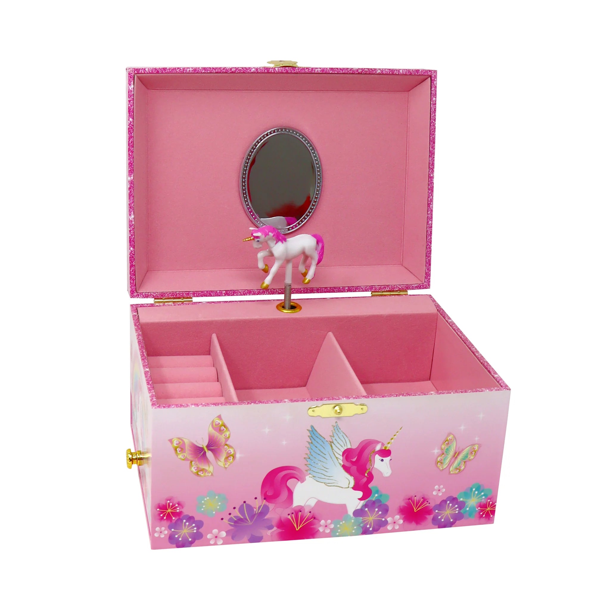 UNICORN MUSICAL JEWELLERY BOX 