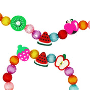 Fruit Necklace & Bracelet Set