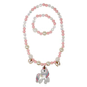 Dream Unicorn Necklace & Bracelet Set