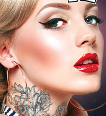 fx tinsley tattoo transfer posh neck tattoo halloween horror makeup 
