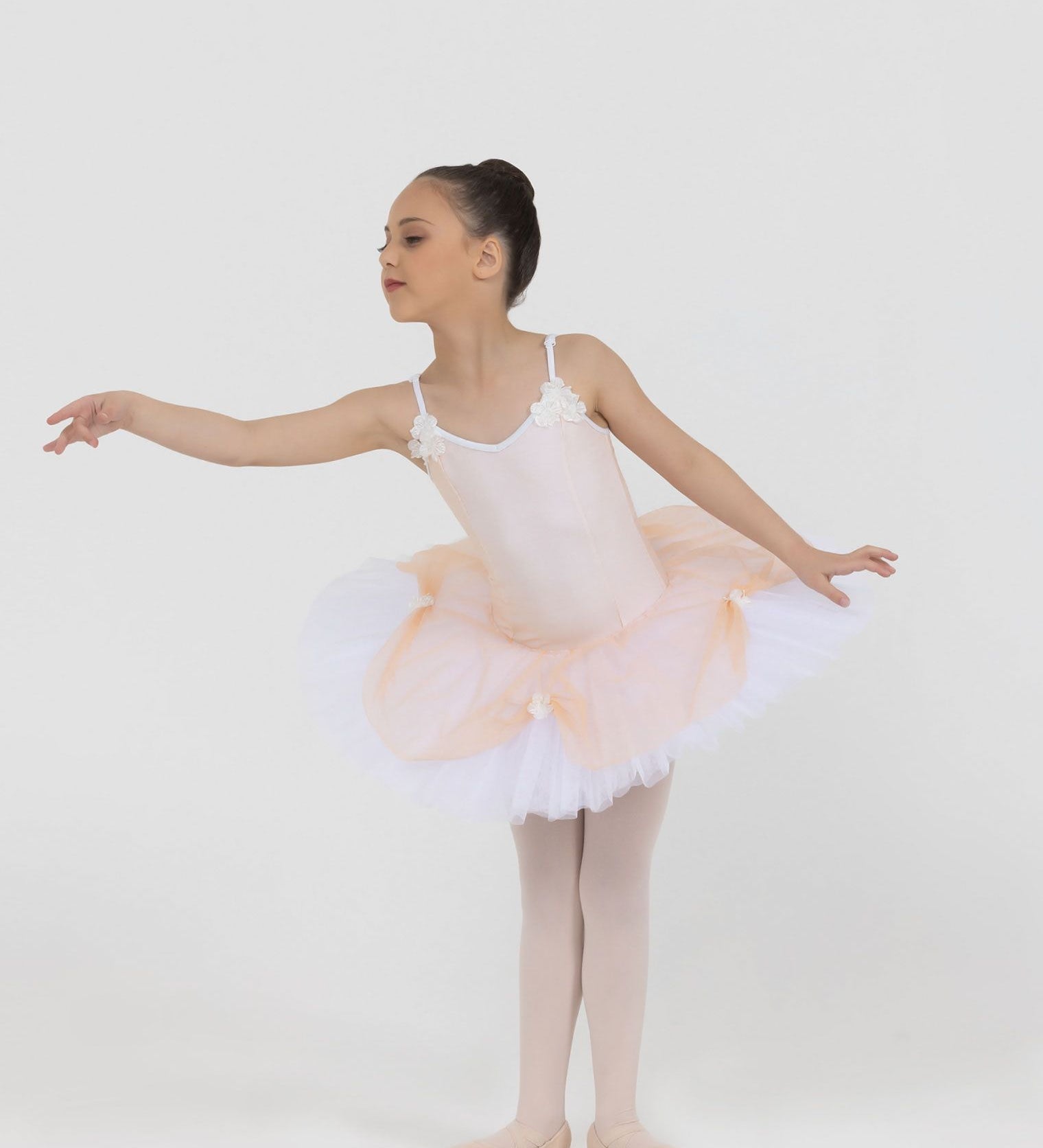 apricot ballet tutu fairy princess costume