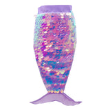 Flip Sequin Shimmering Mermaid Tail in Lilac