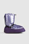 Warm Up Booties - Metallic Purple