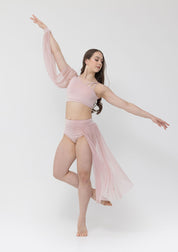 mesh lyrical costume dancewear