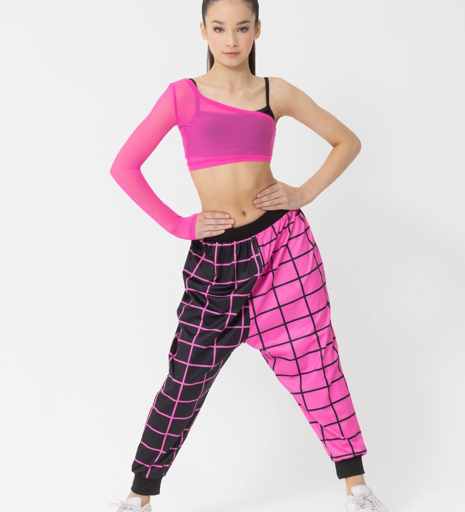 Geo Print Unisex Harem Pants