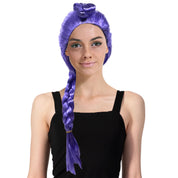 Rumi purple braid wig inspired by K-Pop Demon Hunters character, long vibrant braided cosplay wig Australia