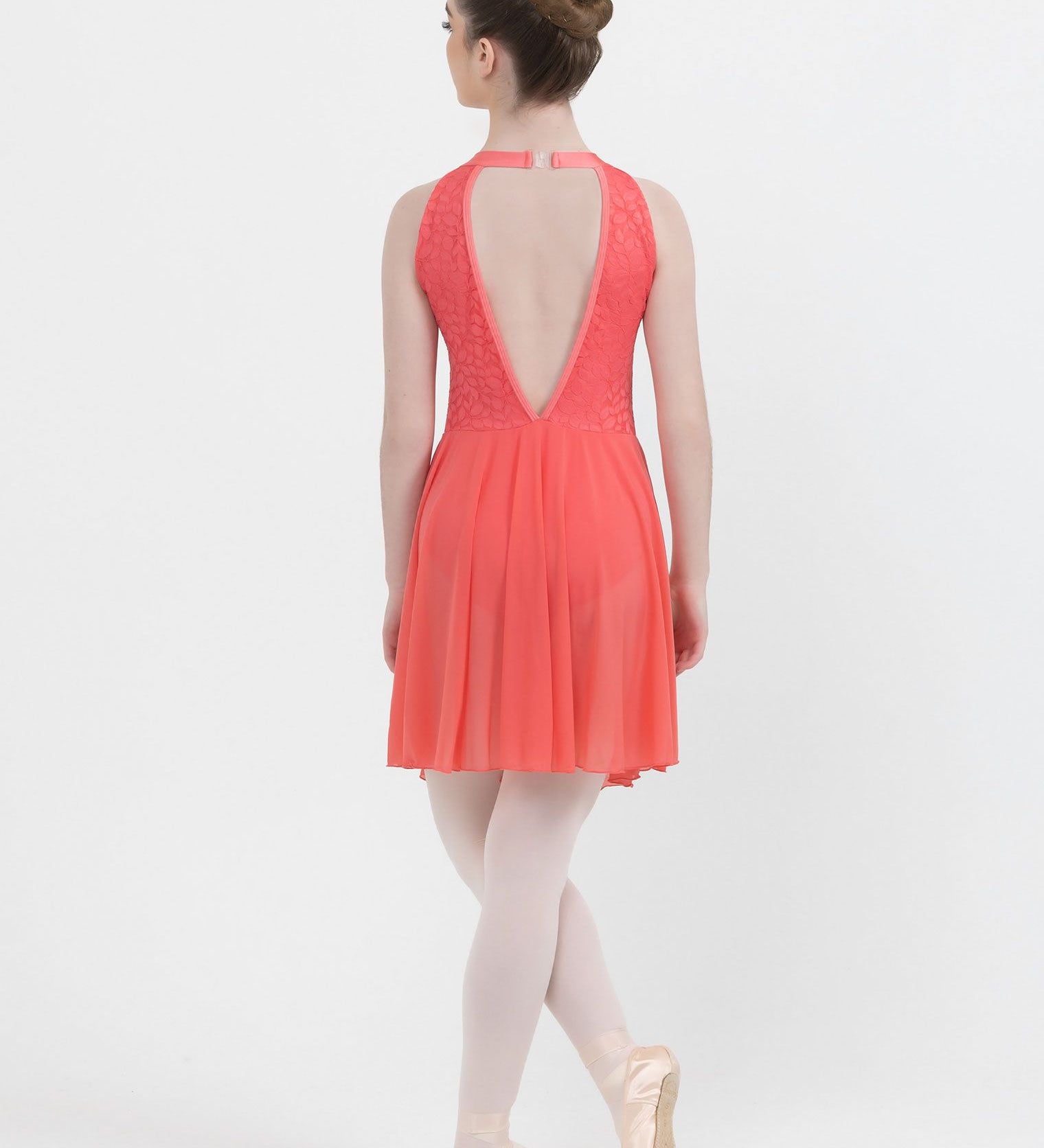 watermelon coral lyrical dress dance costume