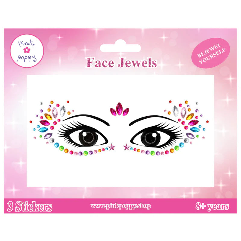 Romantics Bejeweled Face Jewels