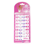 30 Pairs Ballerina Stick on Earrings