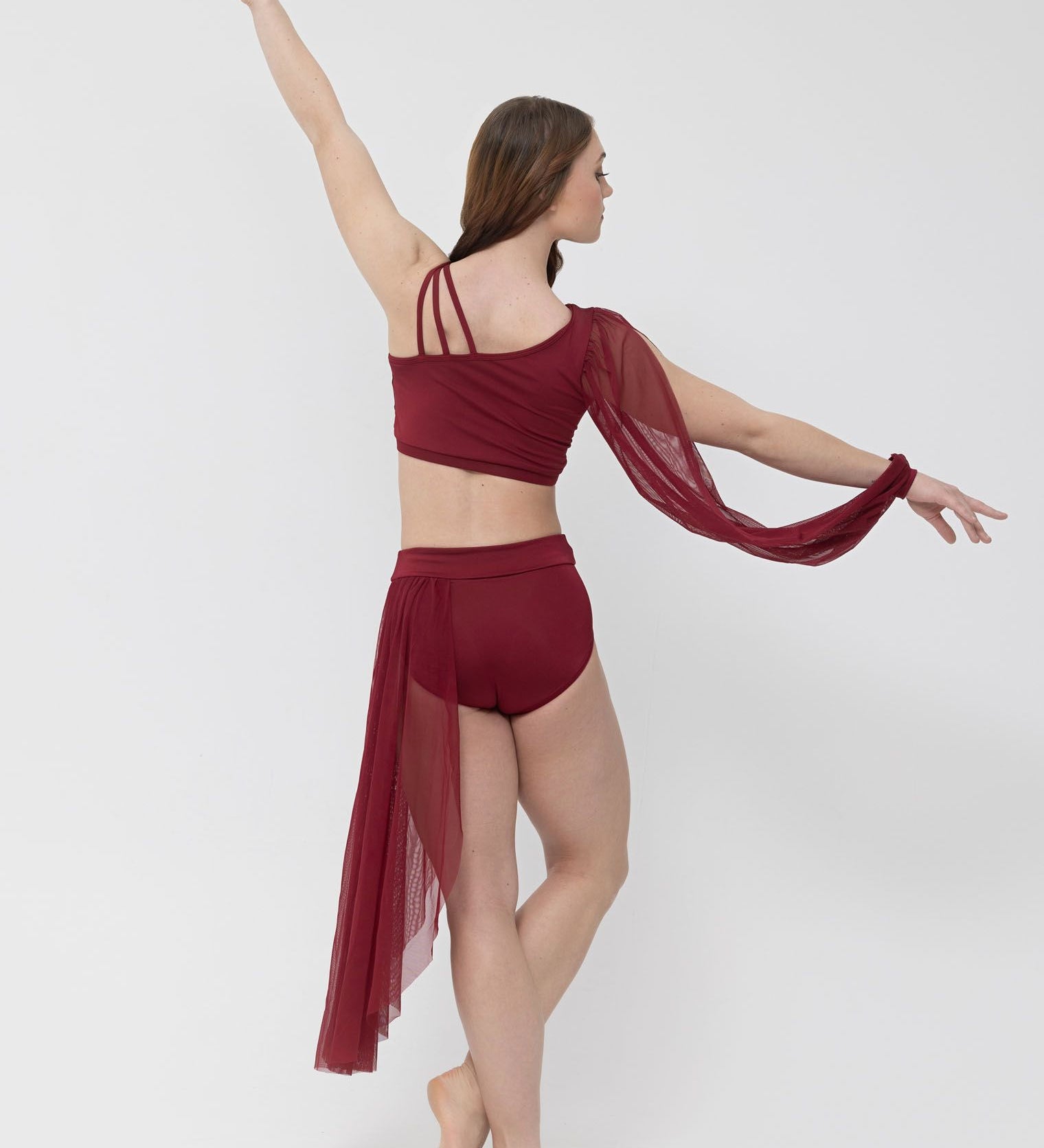 mesh lyrical costume dancewear