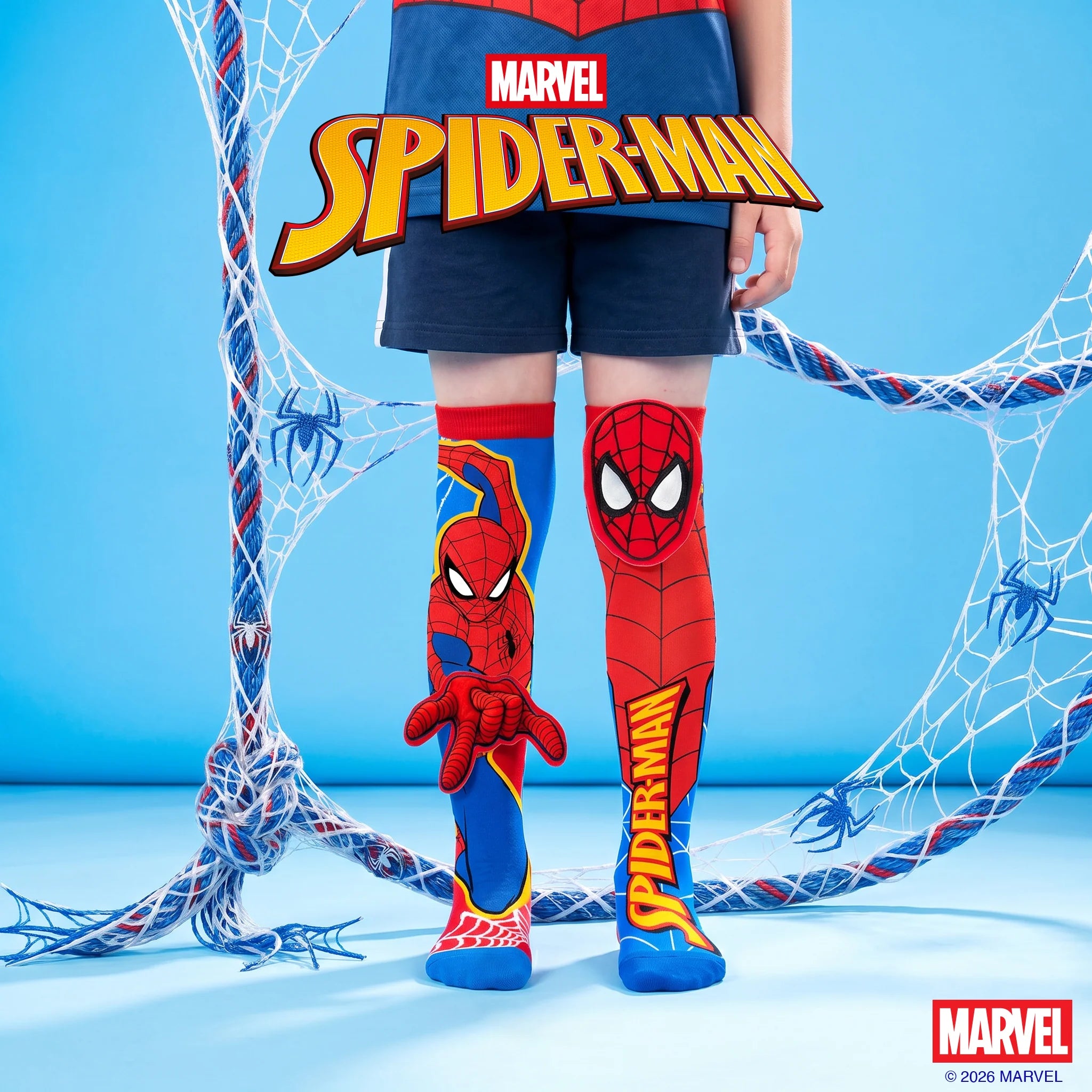 Spider-Man Socks MadMia