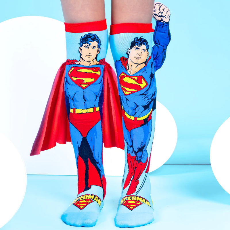 Superman Socks mad mia boys crazy socks