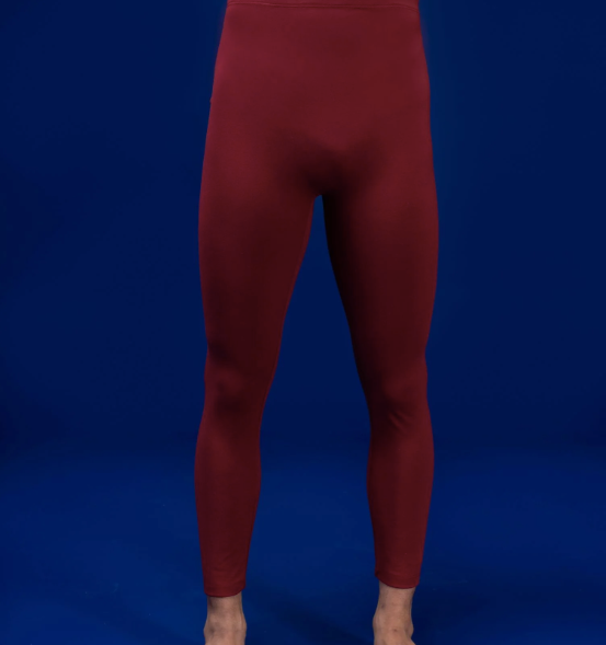 Deep Ruby Tights - By Dean Mens Dancewear