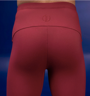 Deep Ruby Tights - By Dean Mens Dancewear