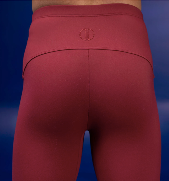 Deep Ruby Tights - By Dean Mens Dancewear
