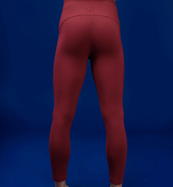 Deep Ruby Tights - By Dean Mens Dancewear