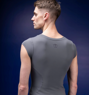 Steel Grey Tee - By Dean male dancewear men