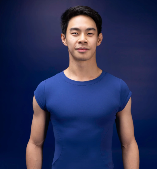 Midnight Blue Navy Tee - By Dean male dancewear
