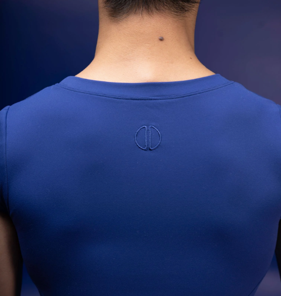 Midnight Blue Navy Tee - By Dean male dancewear