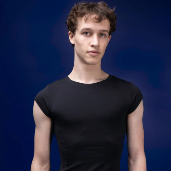 Black Tee - By Dean male dancewear boys