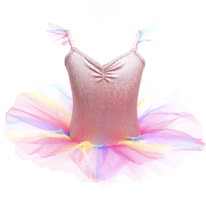  Rainbow Party Tutu unicorn pink poppy