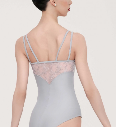 Belmine Leotard - Light Grey