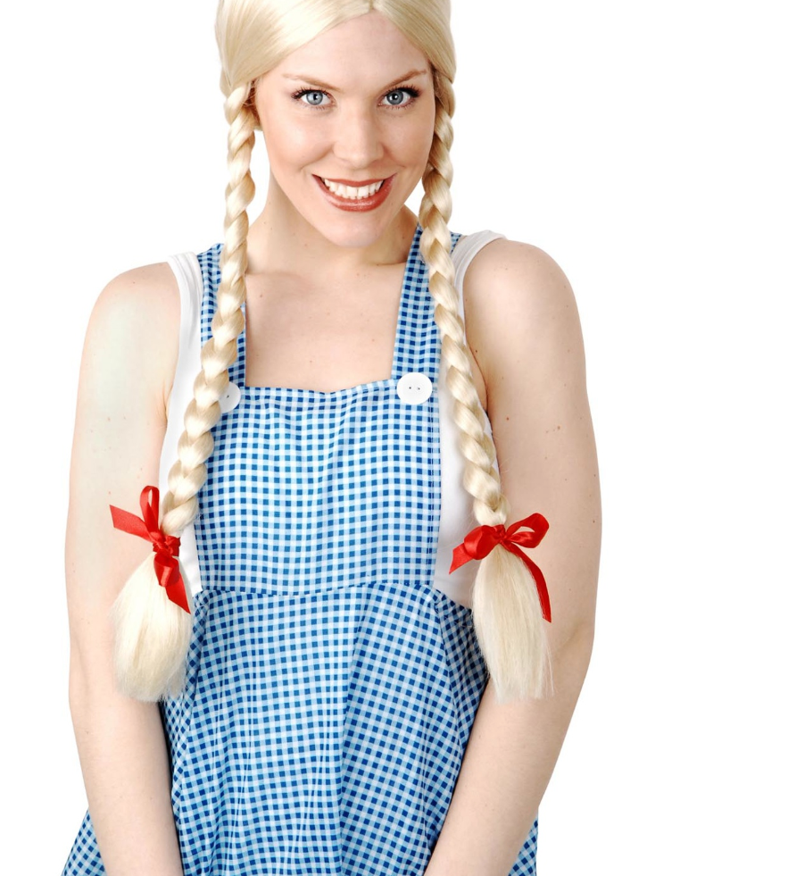 Inga Plaits Blonde Wig oktoberfest