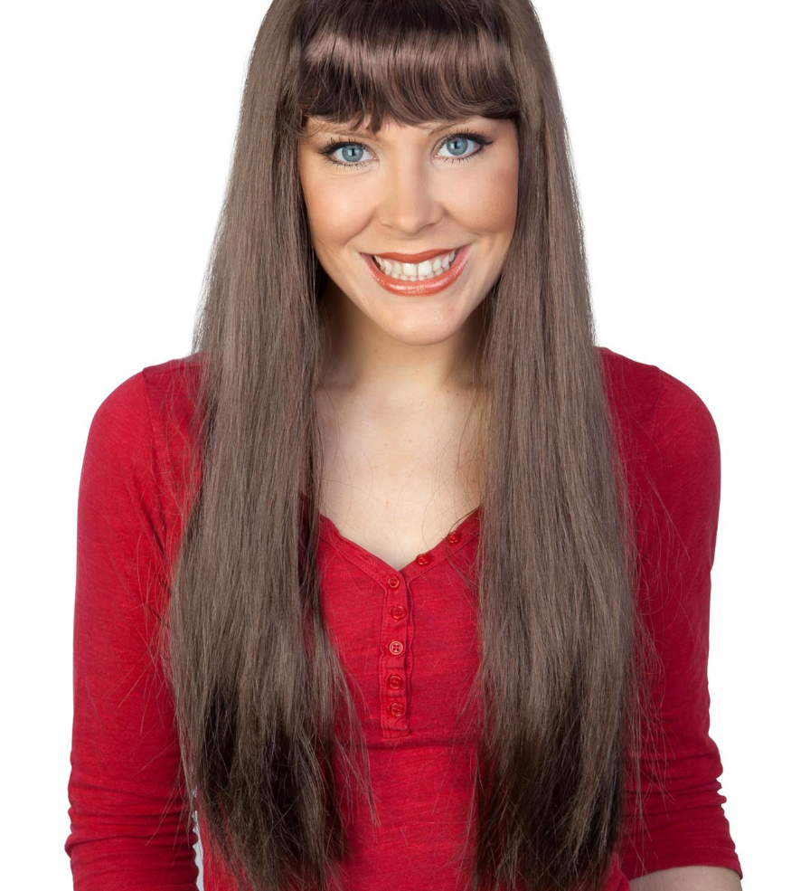 Jessica Long with Fringe Brown