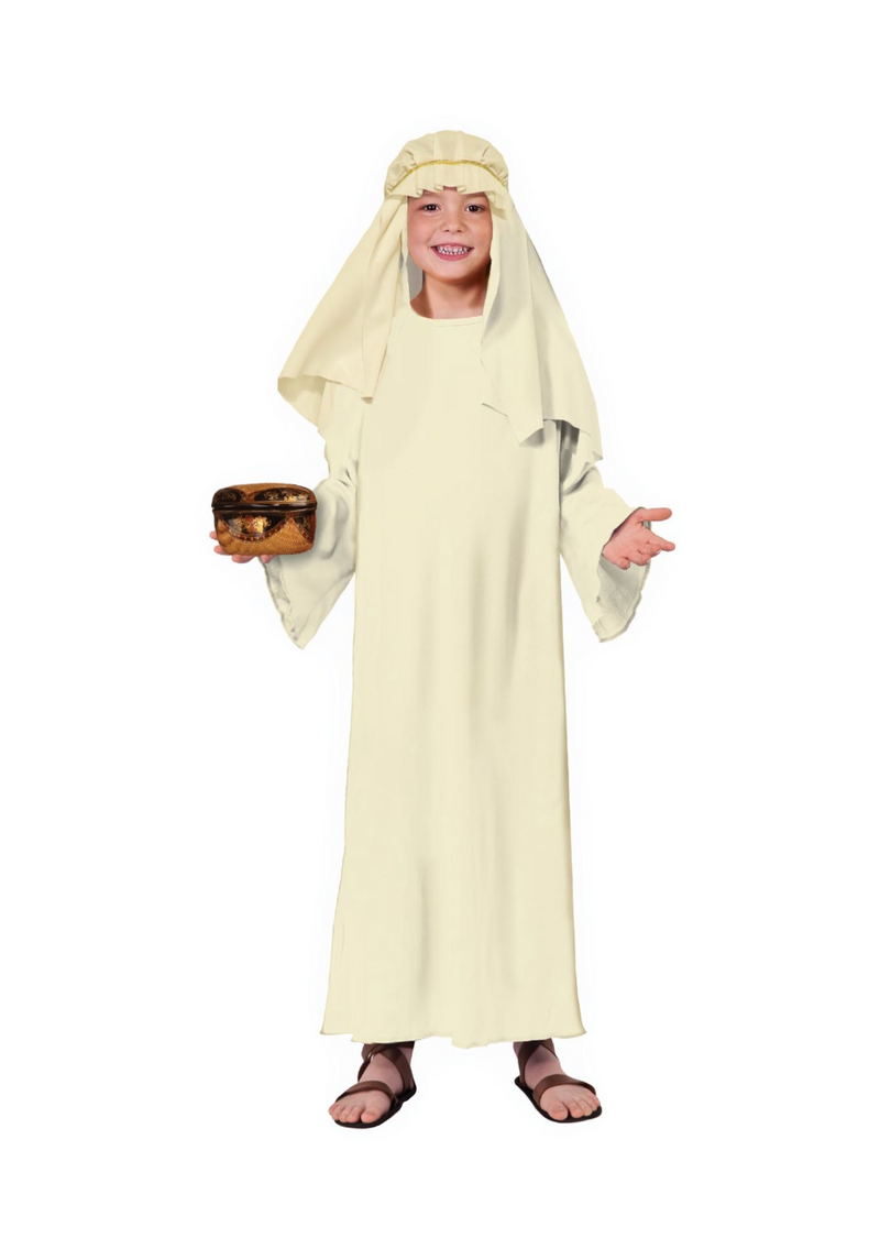 Wiseman Robe & Headpiece Ivory - Child