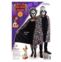 Day of the Dead Cape Halloween costume