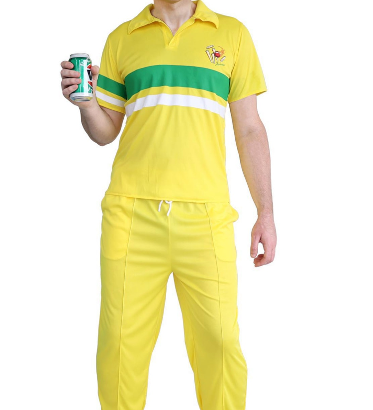 80's Cricketer costume 